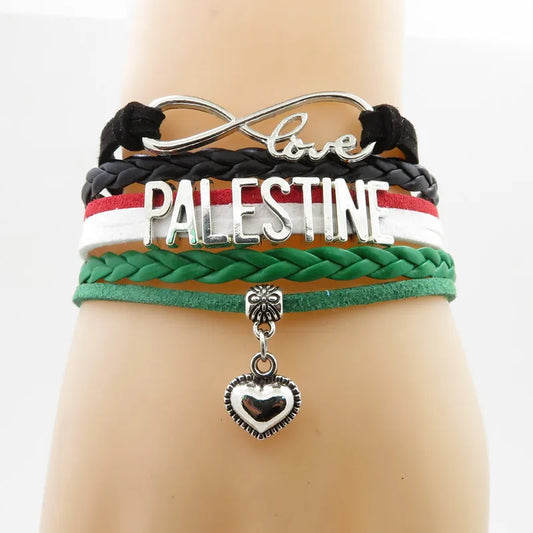 Love Palestine Bracelet Fashion Palestine Women And Men Bracelets Friendship Lovers Gifts